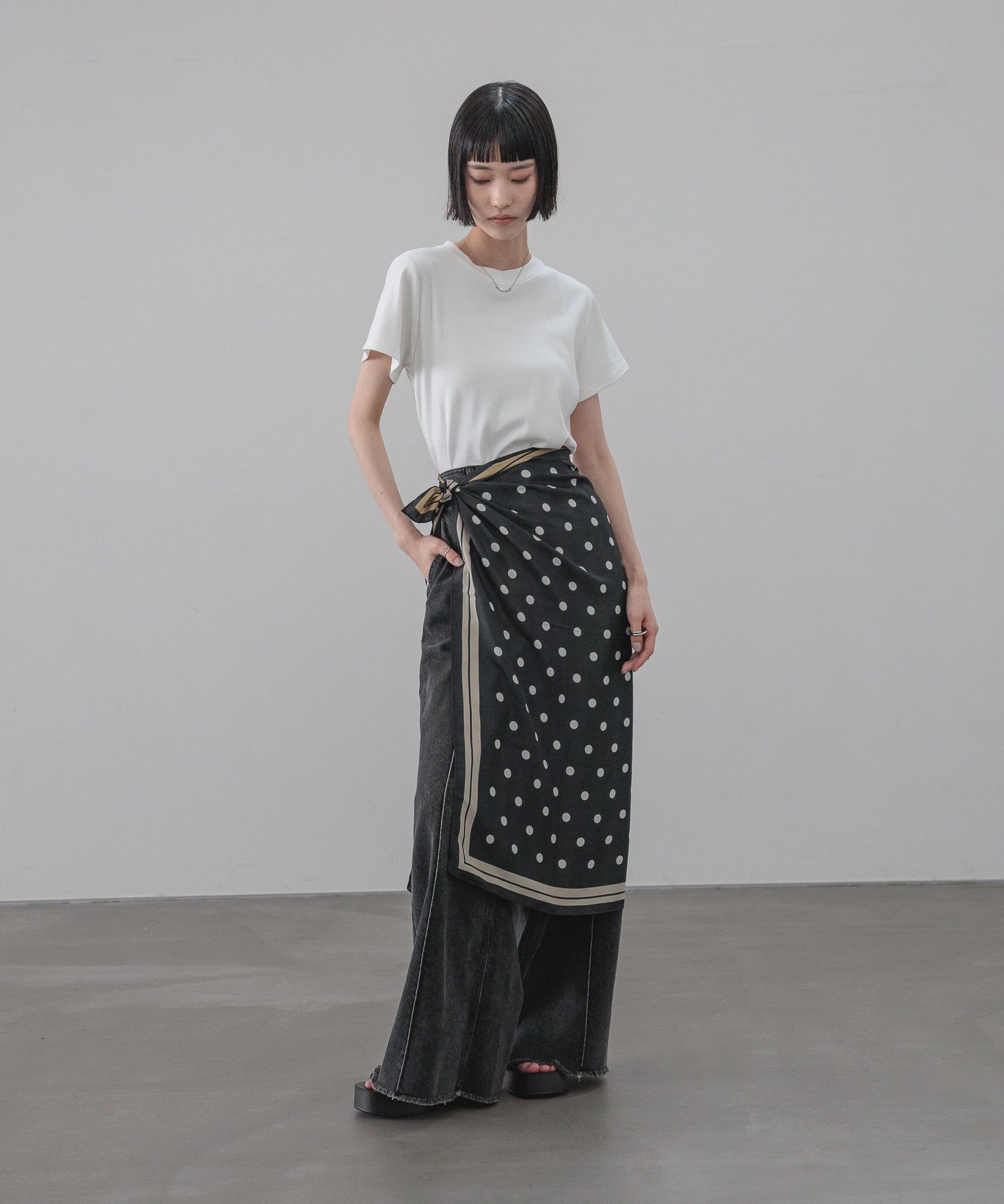 LOWRYS FARM「フライスチビＴＥＥ」|Tシャツ・カットソー|