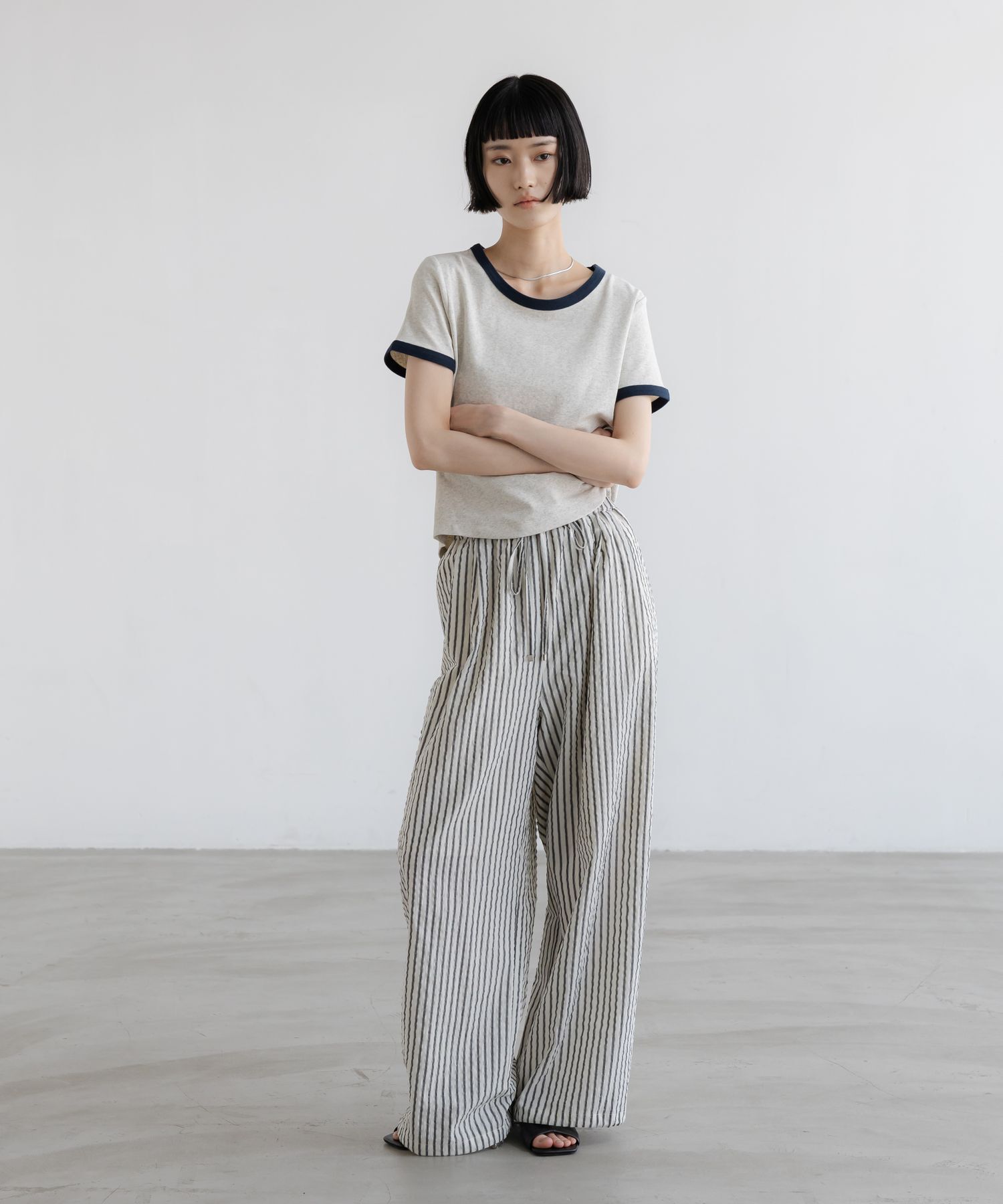 LOWRYS FARM「リンガーＴＥＥ」|Tシャツ・カットソー|