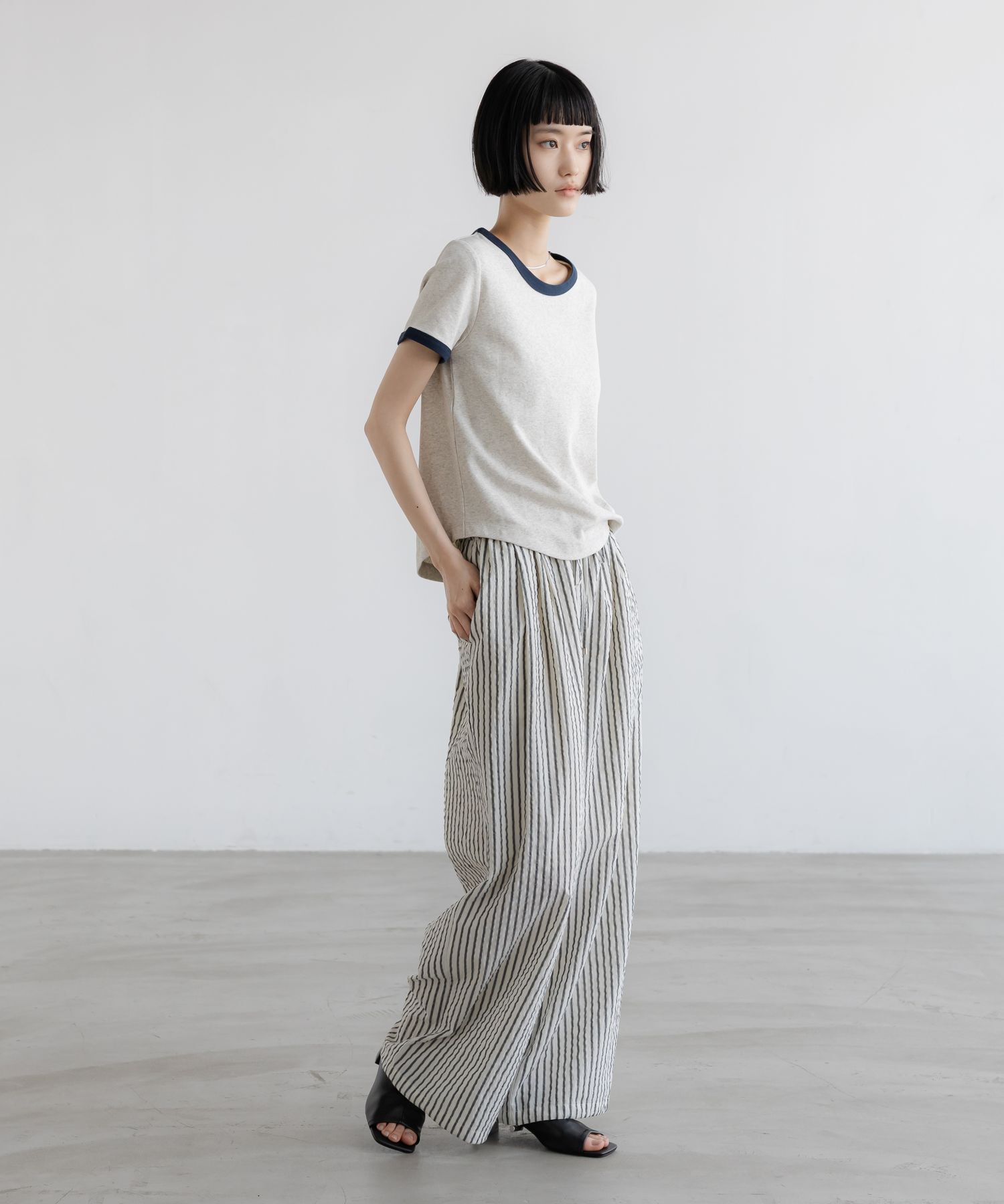 LOWRYS FARM「リンガーＴＥＥ」|Tシャツ・カットソー|