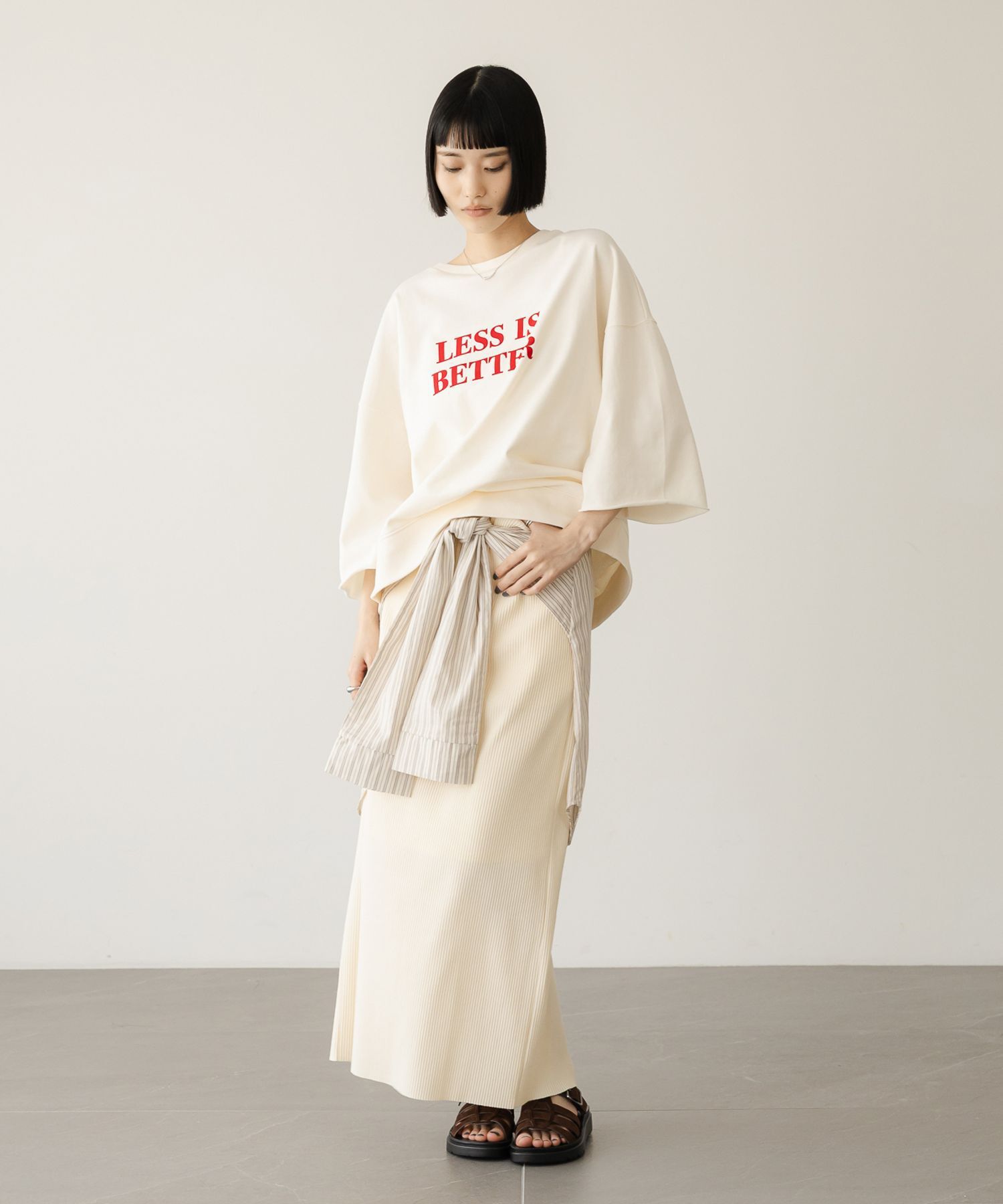LOWRYS FARM「 ミニウラケロゴ６Ｓ」|Tシャツ・カットソー|