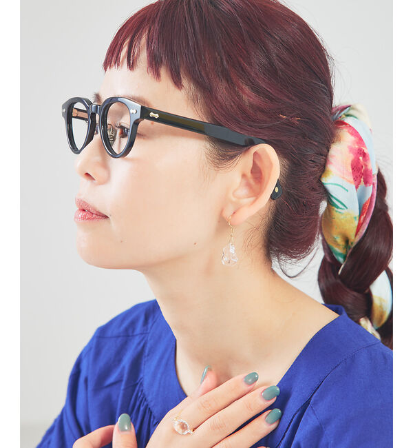 collex「【別注】【HARIO Lampwork Factory】ユレルフリル ピアス」|ピアス|