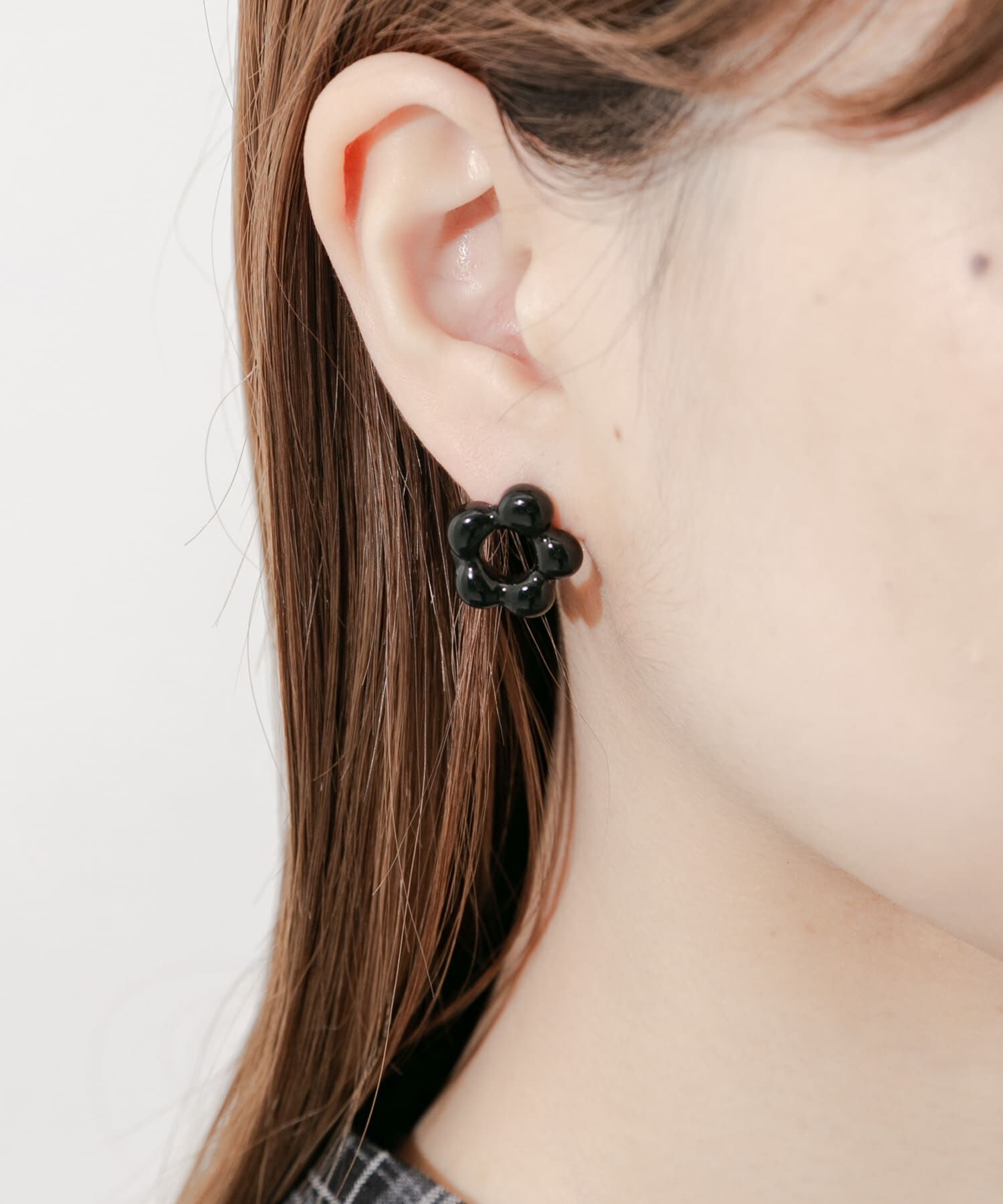 SMELLY「プックリフラワージュシピアス」|ピアス|