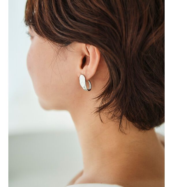 le.coeur blanc「ニュアンスドロップピアス」|ピアス|