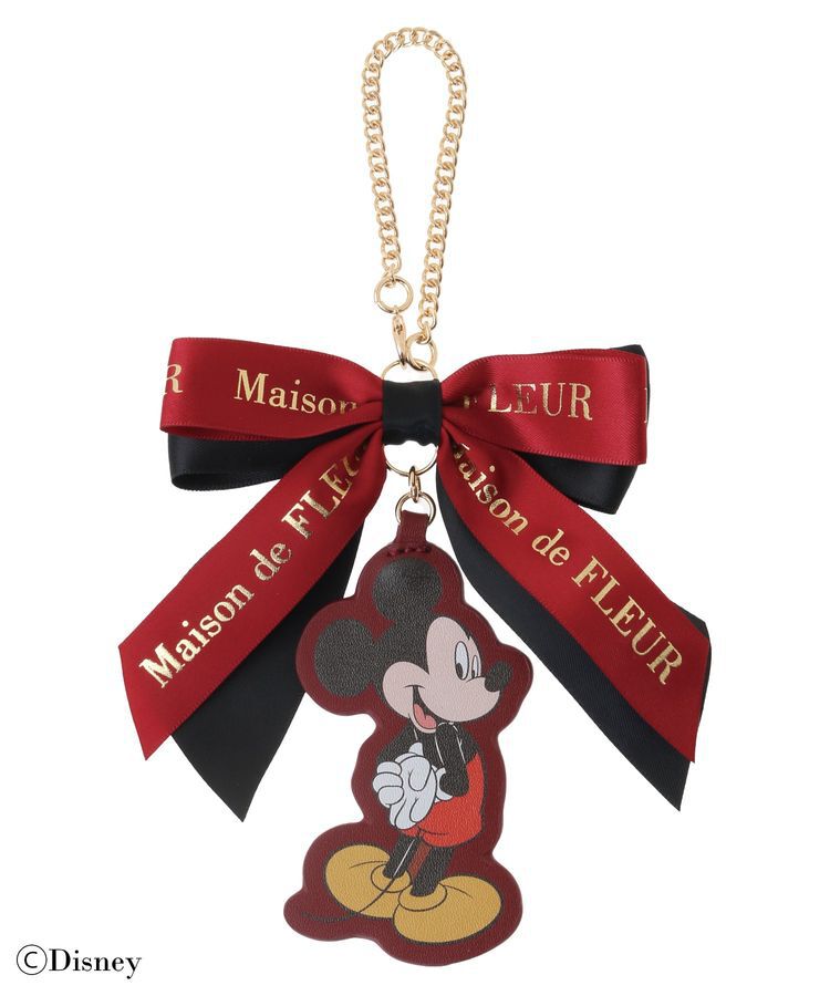 Maison de FLEUR「Mickey Mouse/リボンチャーム」|その他|