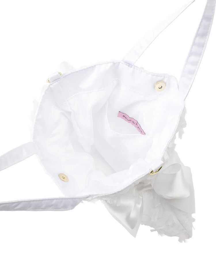Maison de FLEUR「レースダブルリボン2Wayトートバッグ」|トートバッグ|