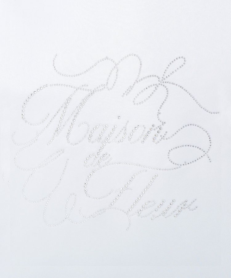 Maison de FLEUR「サテンラインストーントートバッグ」|トートバッグ|