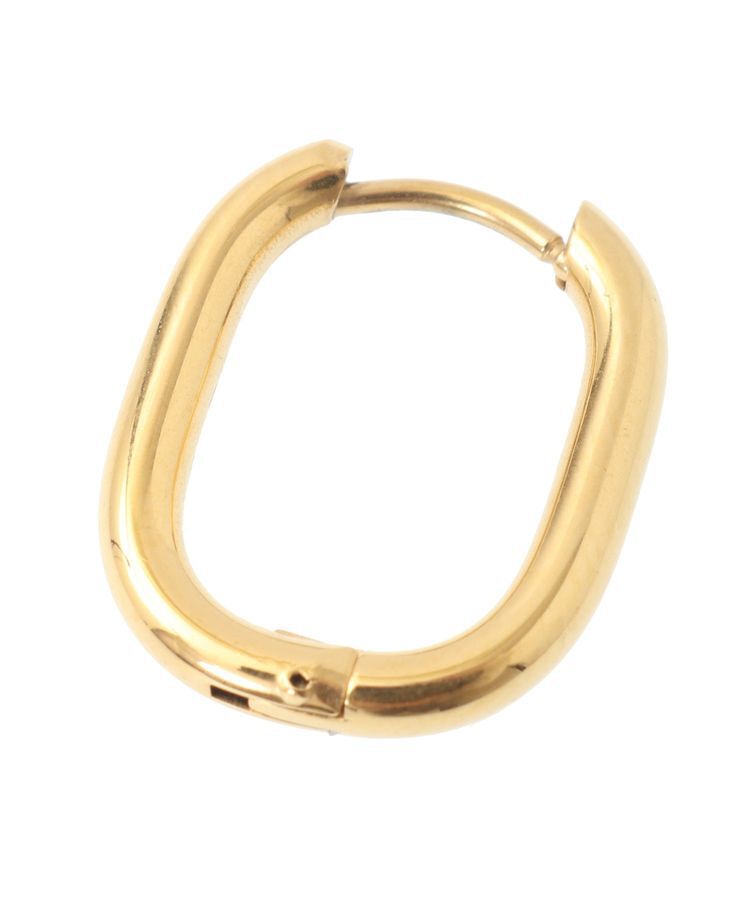 YECCA VECCA「ステンレスワンタッチフープピアス」|ピアス|