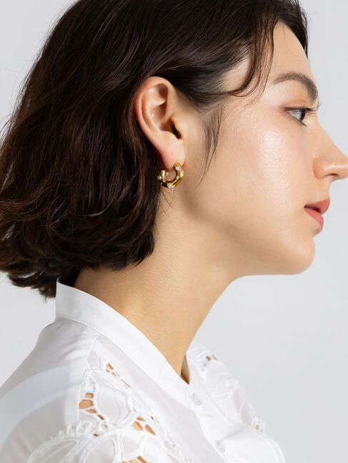 Te chichi「パールビジューピアス」|ピアス|ゴールド