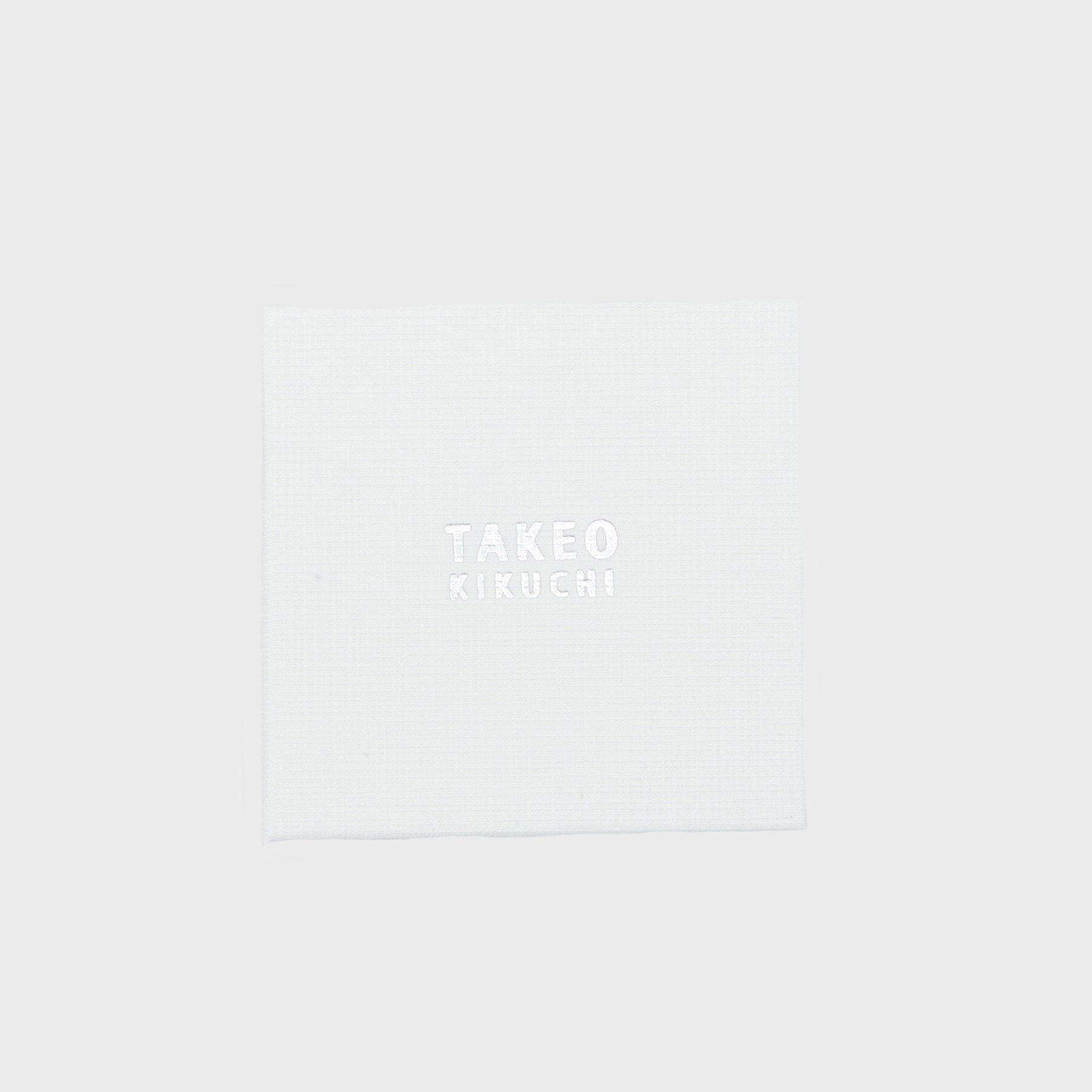TAKEO KIKUCHI「ブラックエポラインピアス」|ピアス|