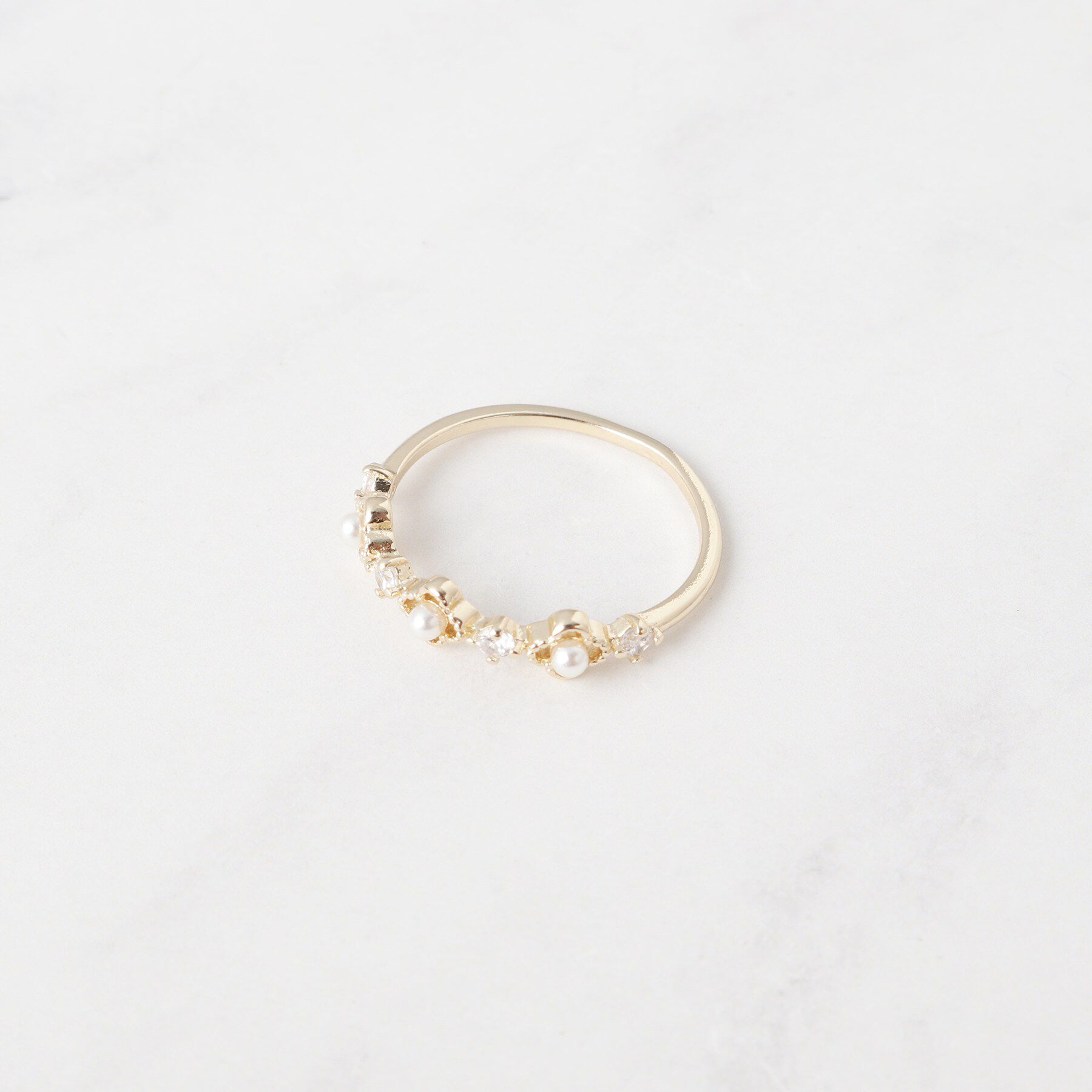 Couture broach「ミニリボンリング」|リング|