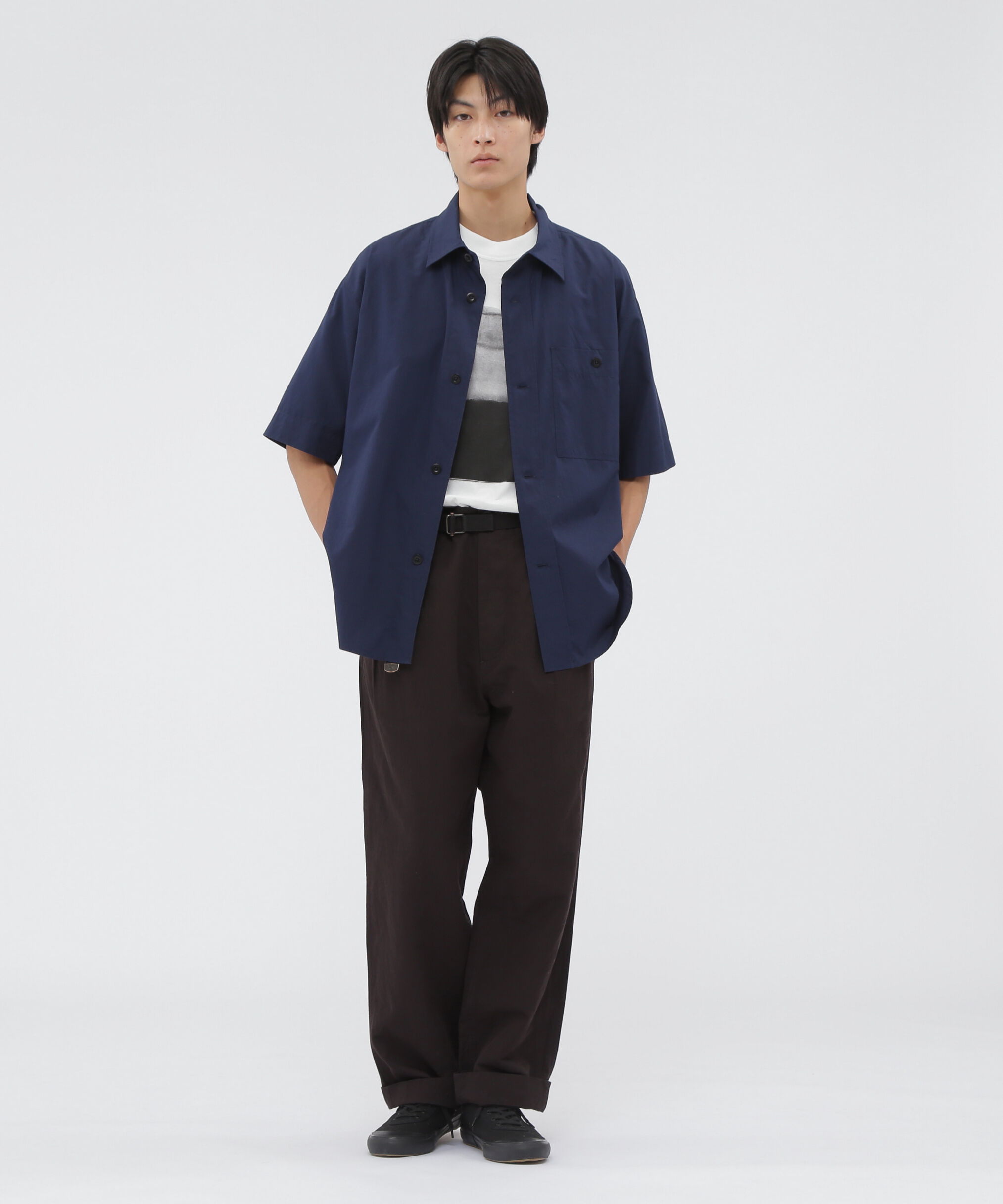 MHL.「LIGHT COTTON JERSEY TOP」|Tシャツ・カットソー|