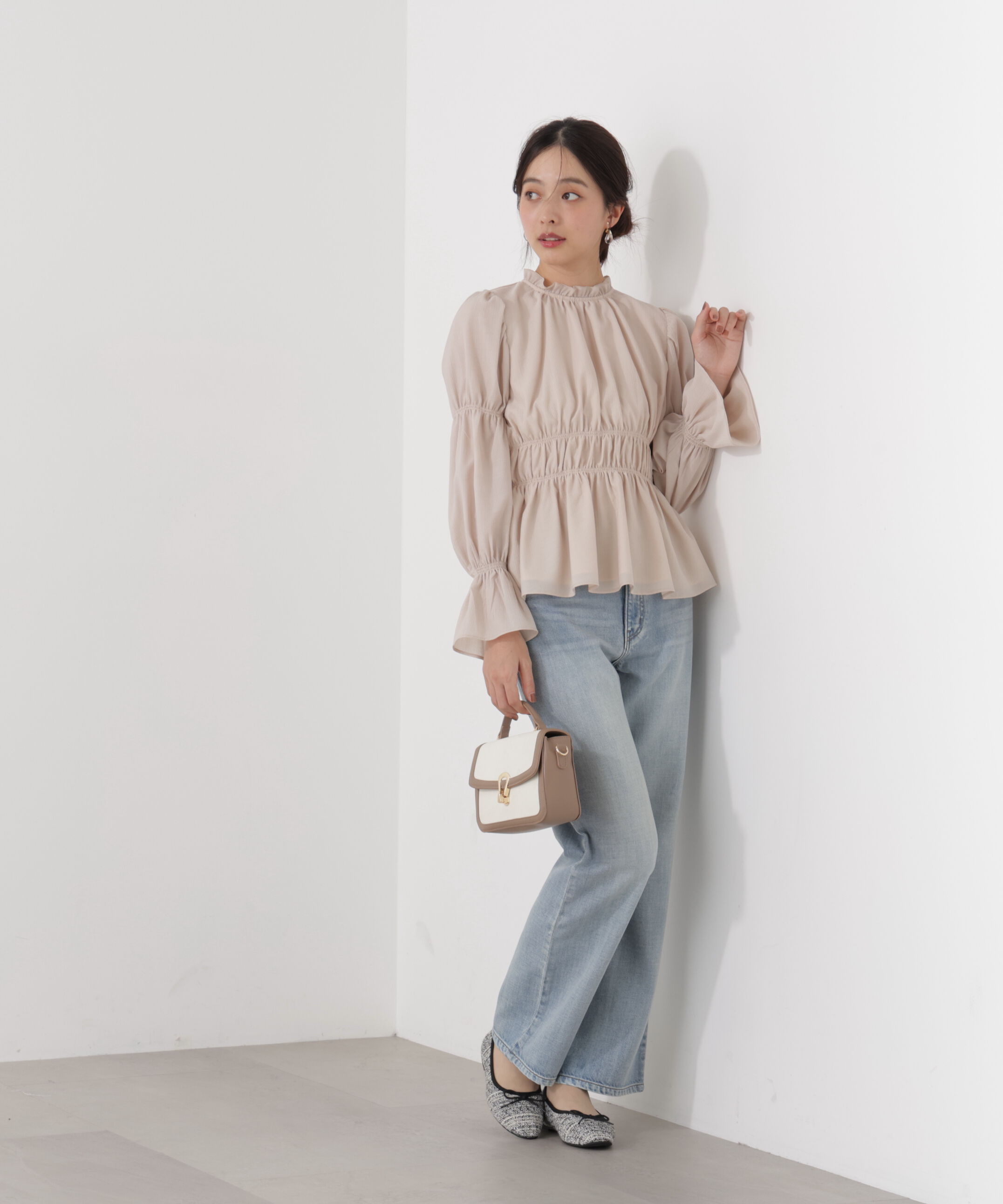 PROPORTION BODY DRESSING「〈a/mie〉テンセルストレートデニムパンツ　26SS」|その他|
