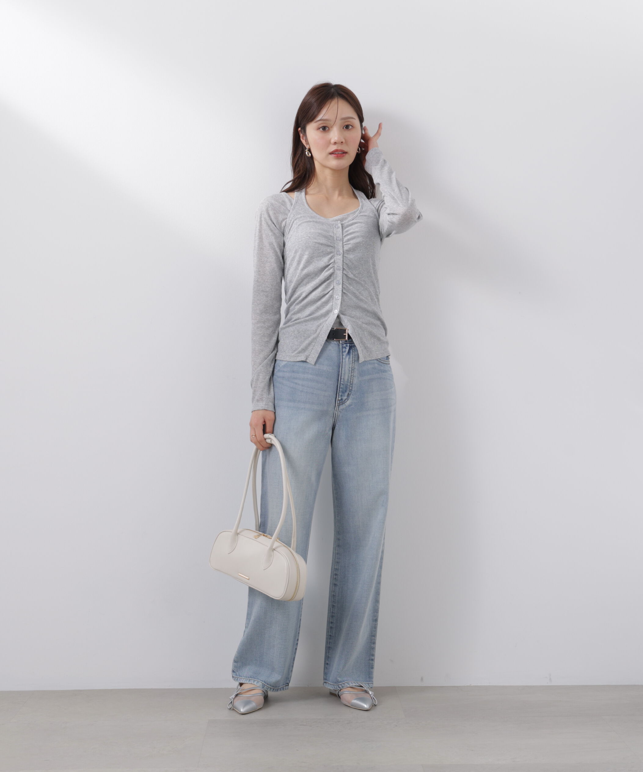 PROPORTION BODY DRESSING「〈a/mie〉テンセルストレートデニムパンツ　26SS」|その他|