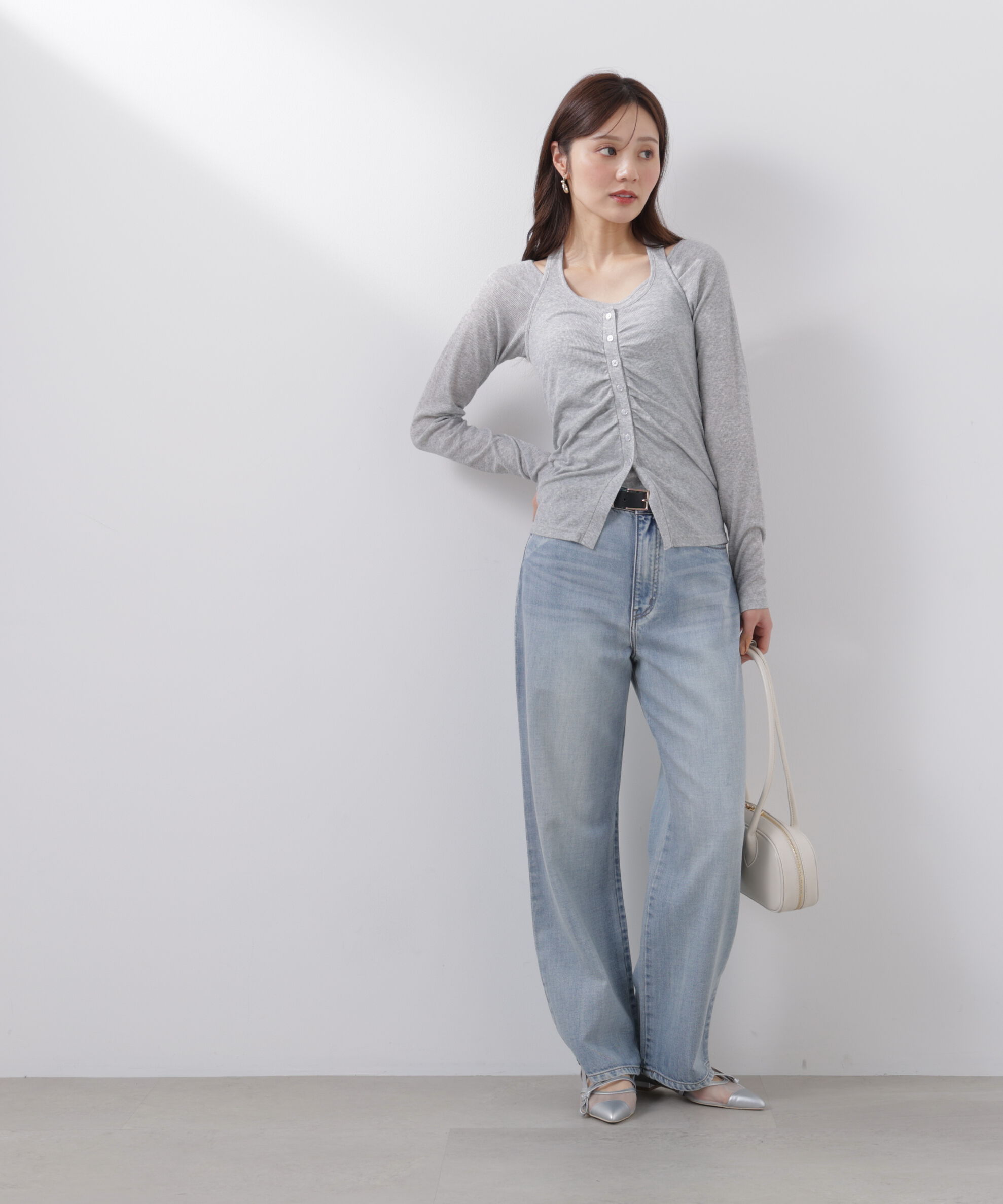 PROPORTION BODY DRESSING「〈a/mie〉テンセルストレートデニムパンツ　26SS」|その他|