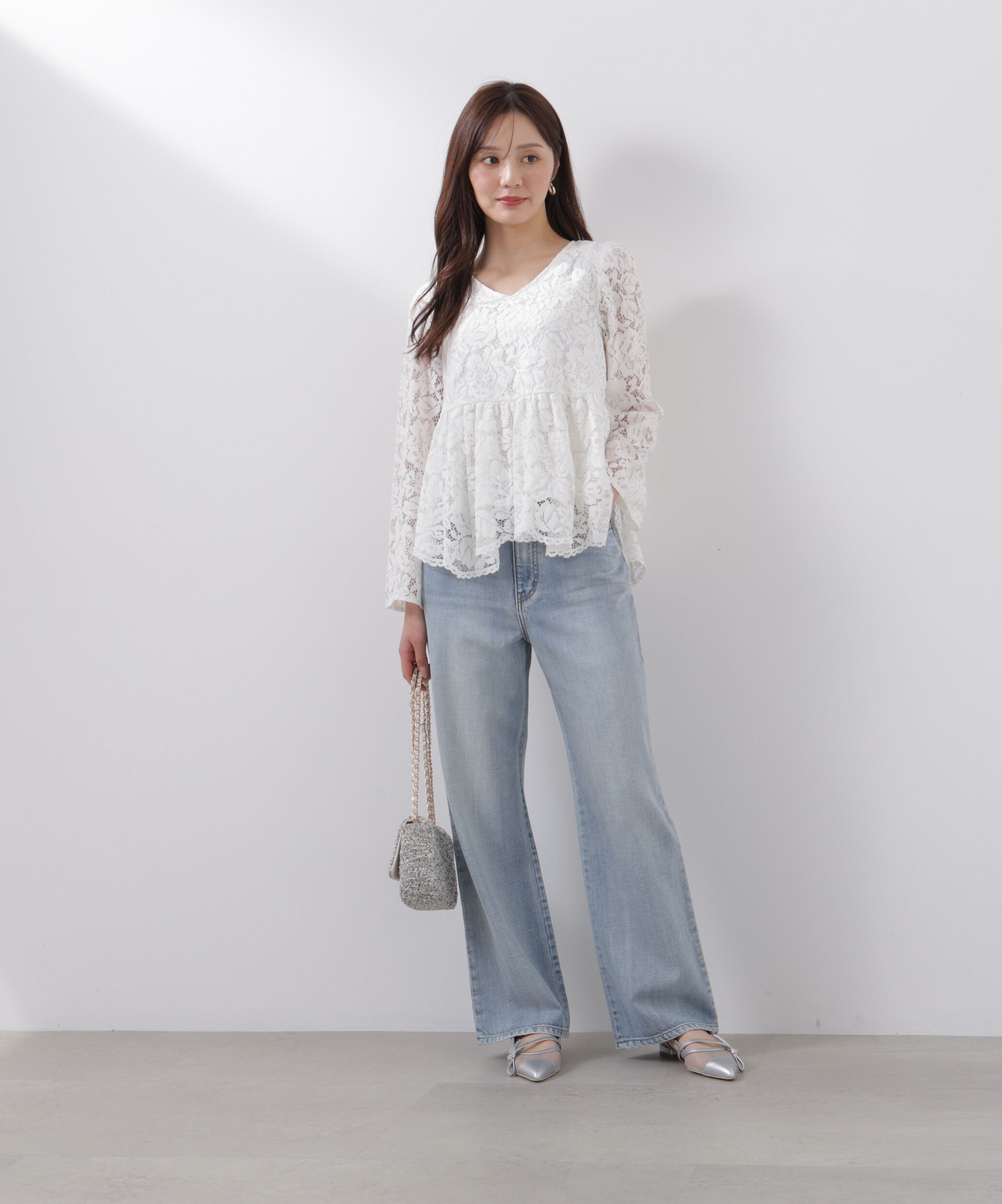 PROPORTION BODY DRESSING「〈a/mie〉テンセルストレートデニムパンツ　26SS」|その他|