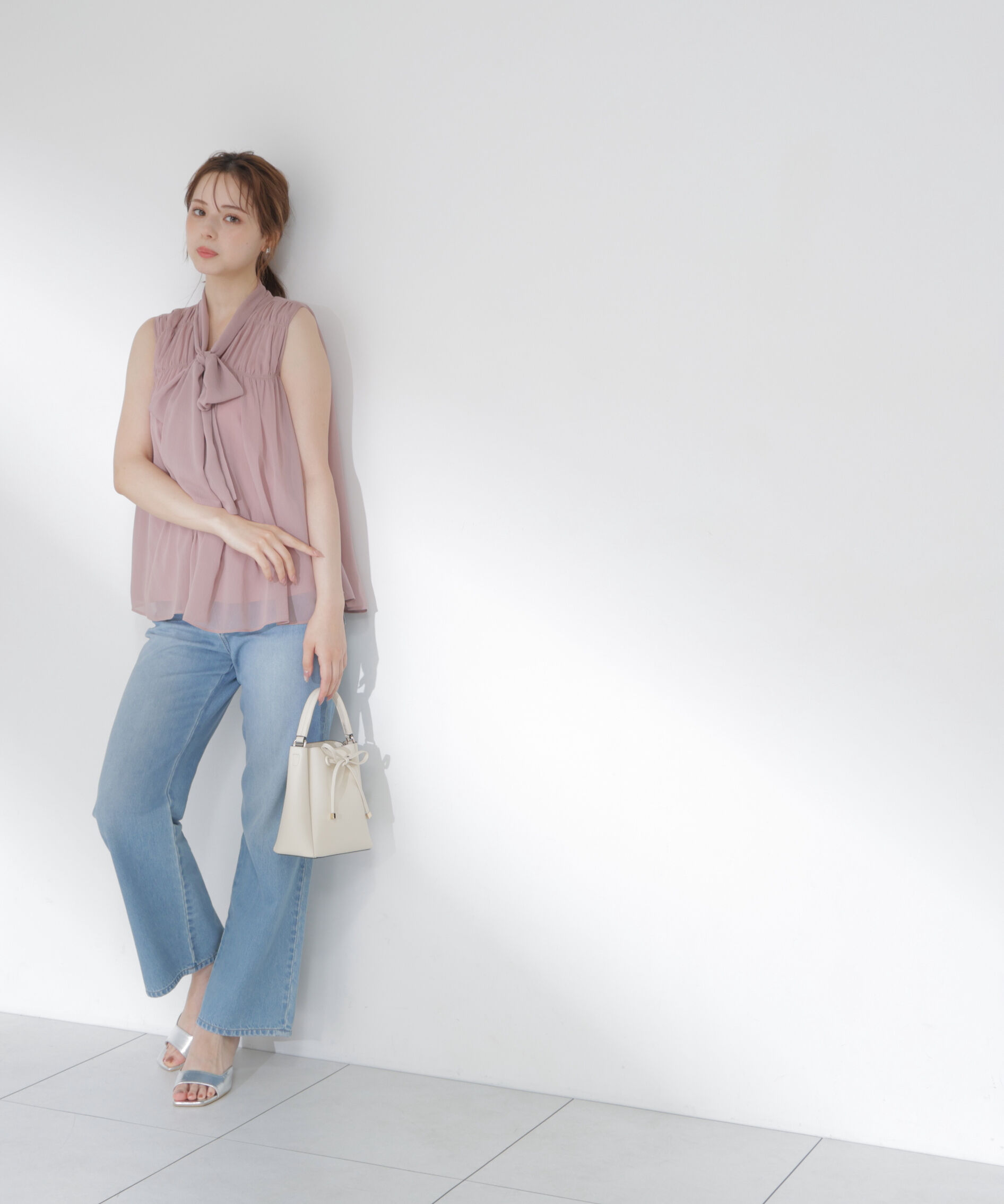 PROPORTION BODY DRESSING「〈a/mie〉テンセルストレートデニムパンツ　26SS」|その他|