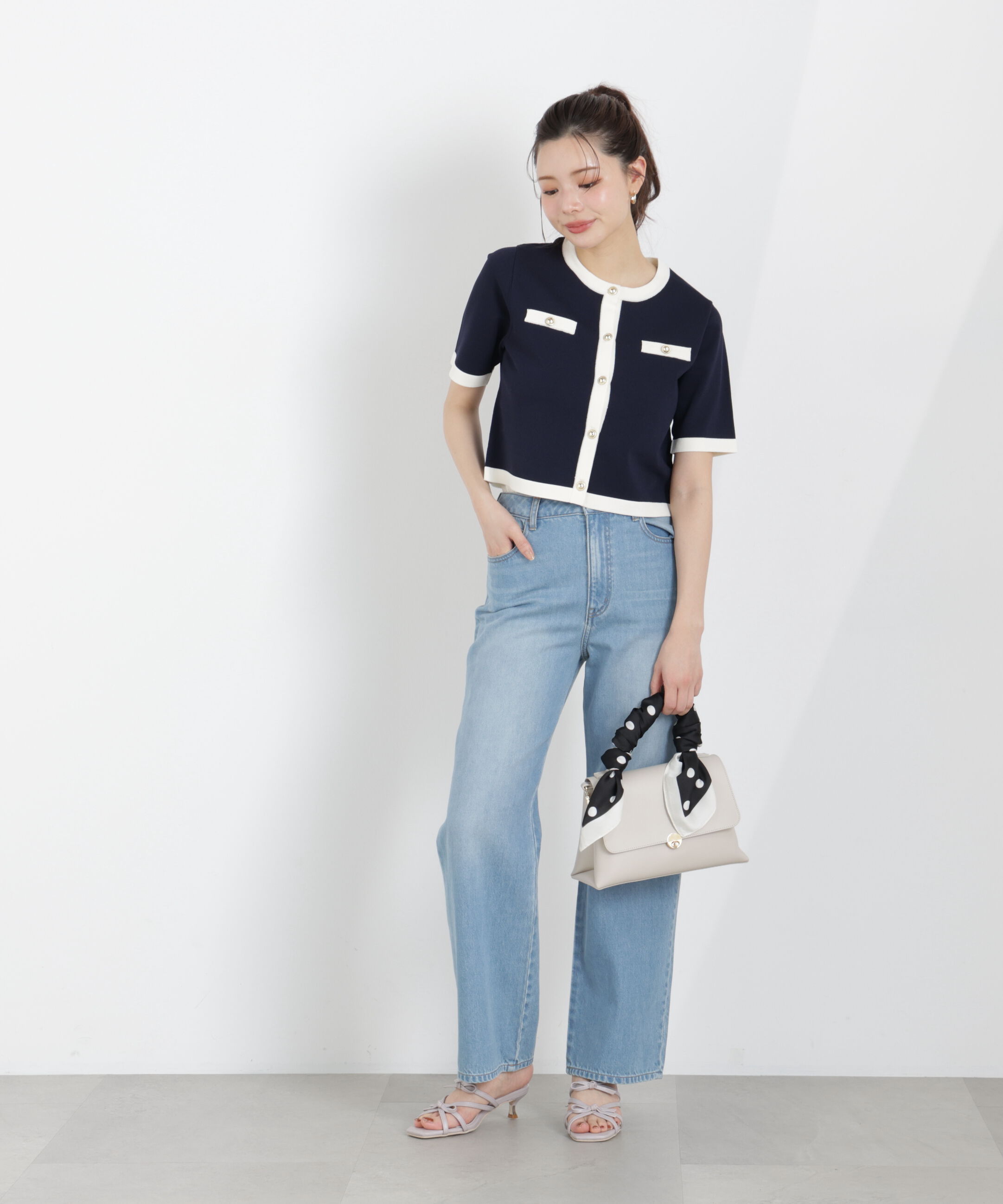 PROPORTION BODY DRESSING「〈a/mie〉テンセルストレートデニムパンツ　26SS」|その他|