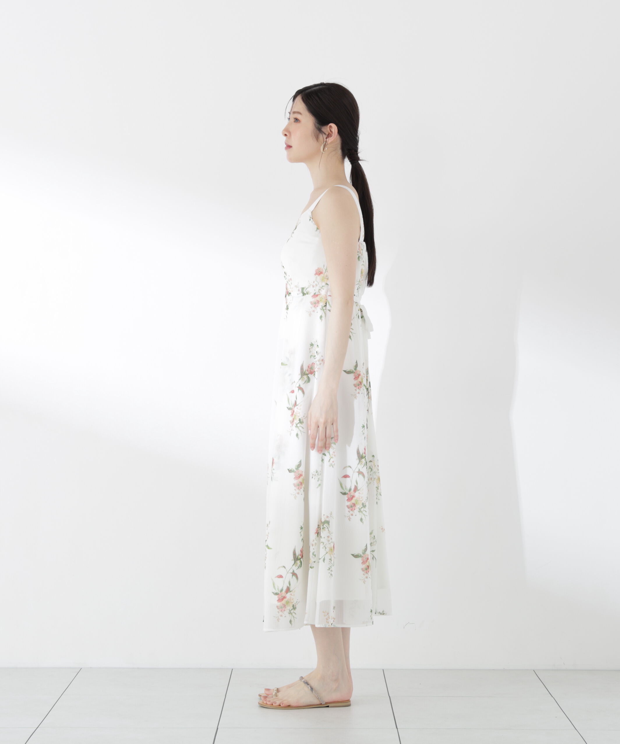 PROPORTION BODY DRESSING「ボタニカル花柄キャミワンピース」|ワンピース|