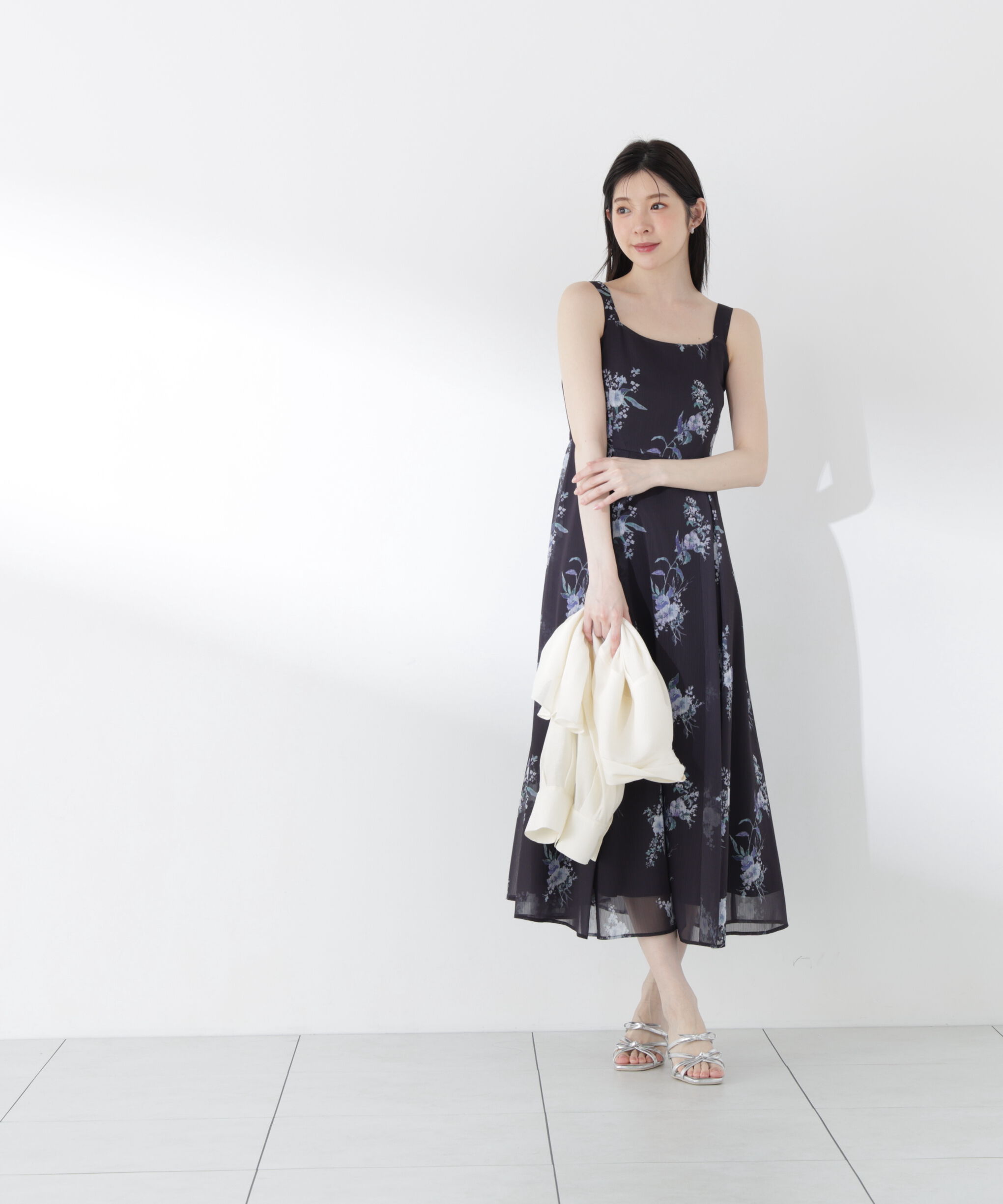 PROPORTION BODY DRESSING「ボタニカル花柄キャミワンピース」|ワンピース|
