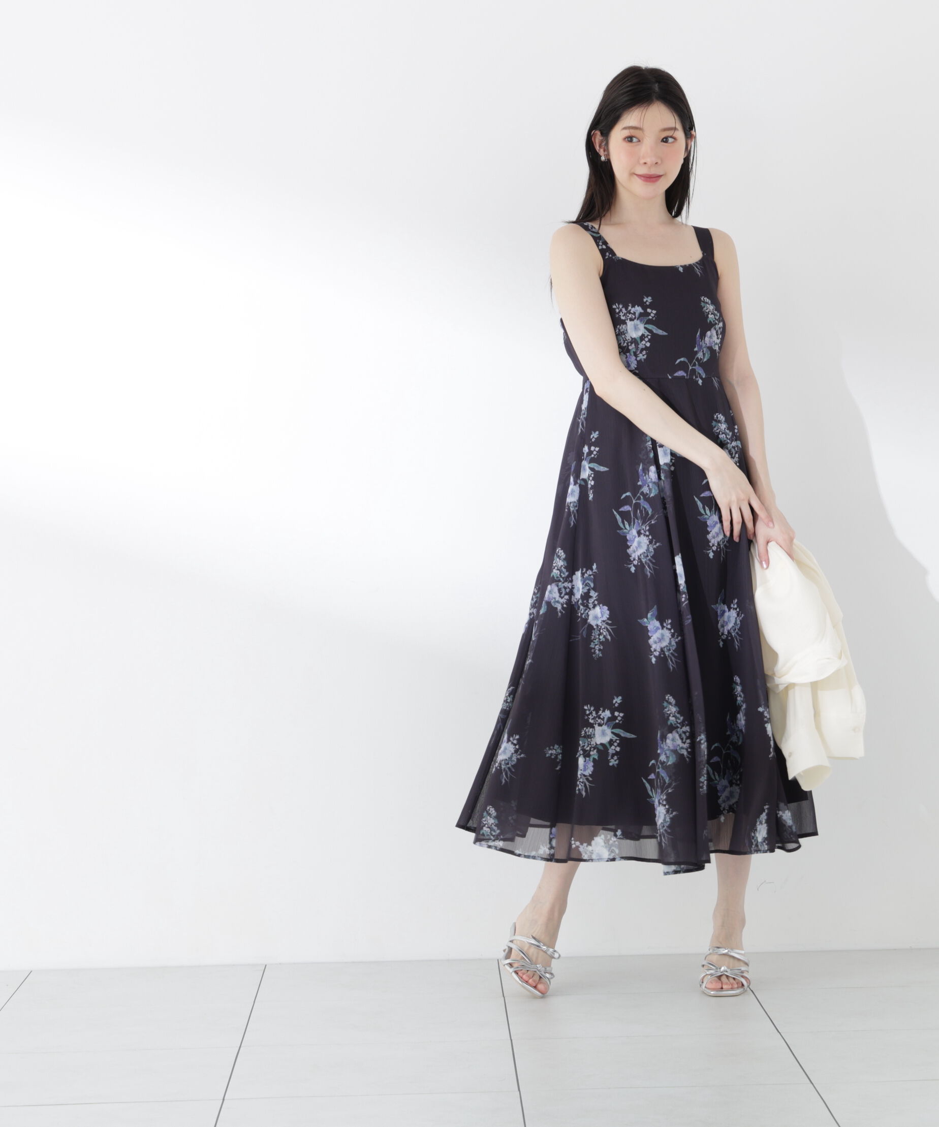 PROPORTION BODY DRESSING「ボタニカル花柄キャミワンピース」|ワンピース|