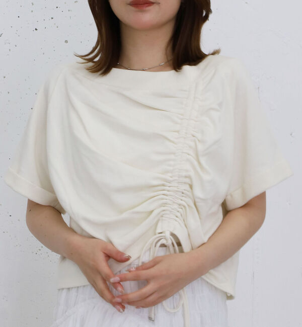 archives「アシメドロストスウェットＰＯ」|Tシャツ・カットソー|IVORY