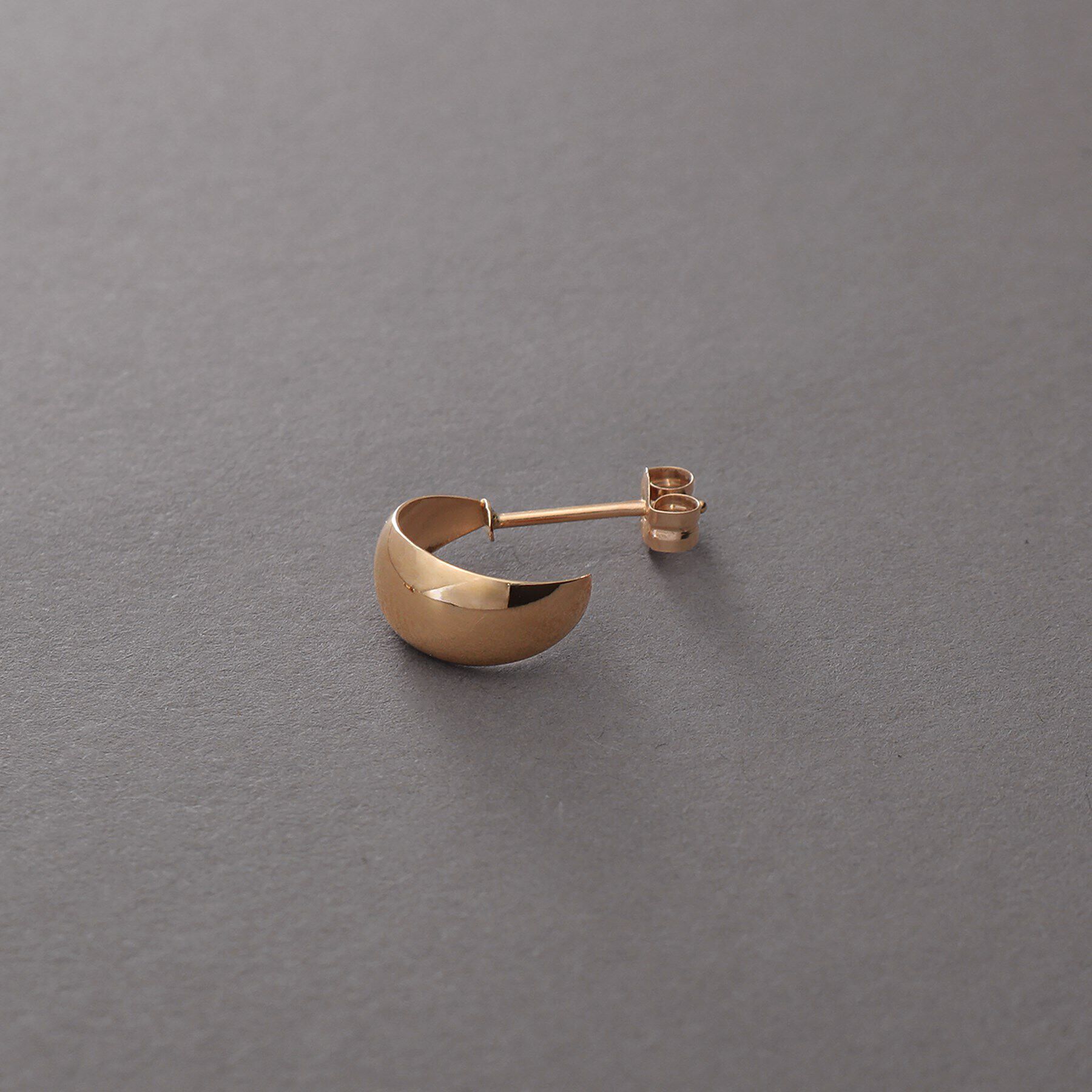 COCOSHNIK ONKITSCH「K10ドームフープピアス」|ピアス|