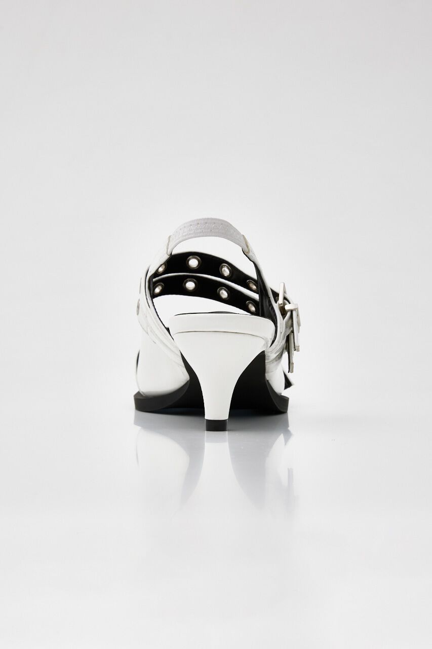 SLY「POINTED TOE BELTED サンダル」|サンダル|