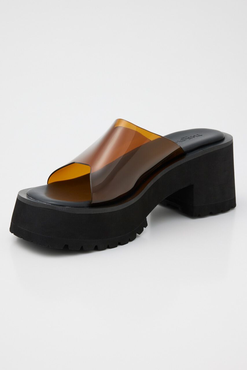 SLY「SQUARE TOE PLAT FORM サンダル」|サンダル|