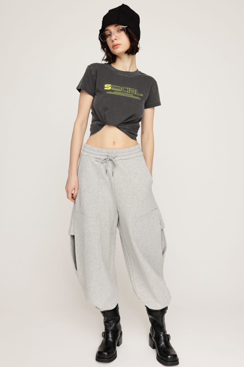 SLY「CREWNECK PRINT Tシャツ」|Tシャツ・カットソー|