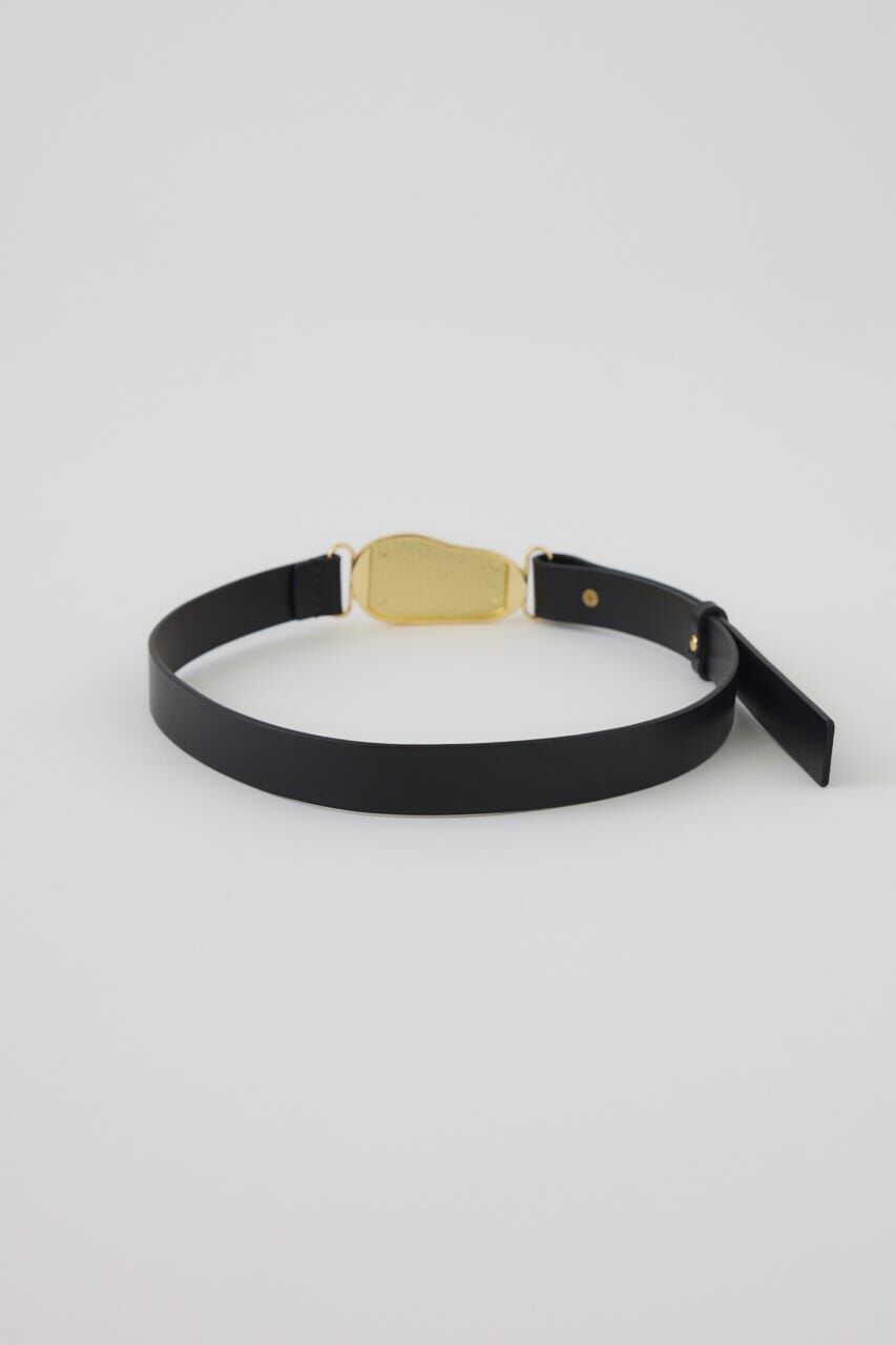 RIM.ARK 「Brass motif thin belt」|ベルト|