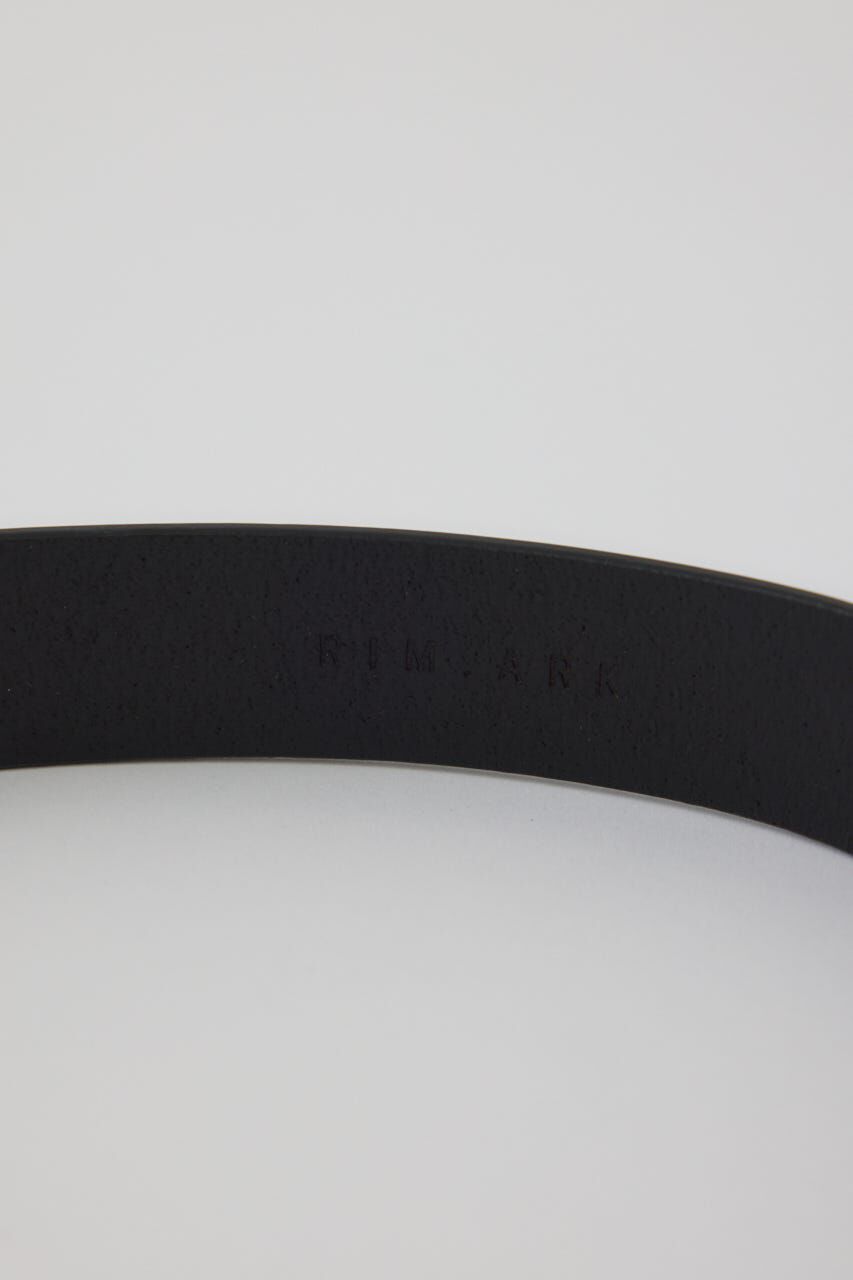 RIM.ARK 「Brass motif thin belt」|ベルト|
