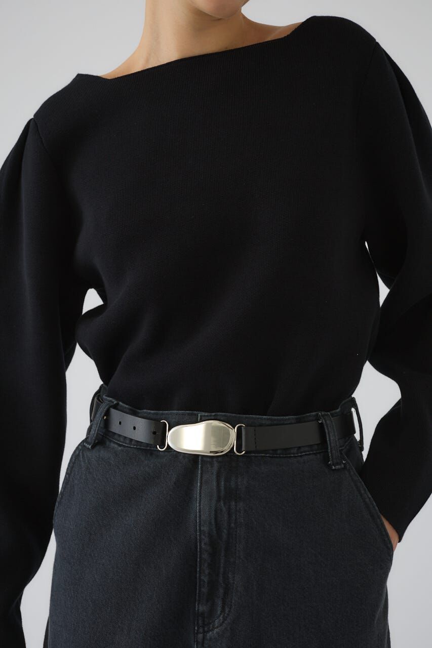 RIM.ARK 「Brass motif thin belt」|ベルト|