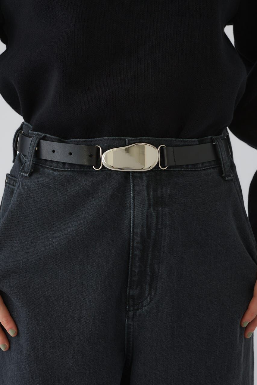 RIM.ARK 「Brass motif thin belt」|ベルト|
