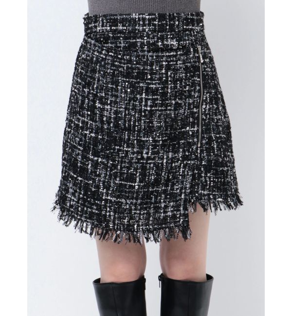 CALNAMUR「TWEED SKIRT PANTS/ツイードスカートパンツ」|スカート|