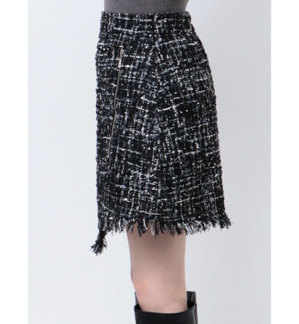 CALNAMUR「TWEED SKIRT PANTS/ツイードスカートパンツ」|スカート|
