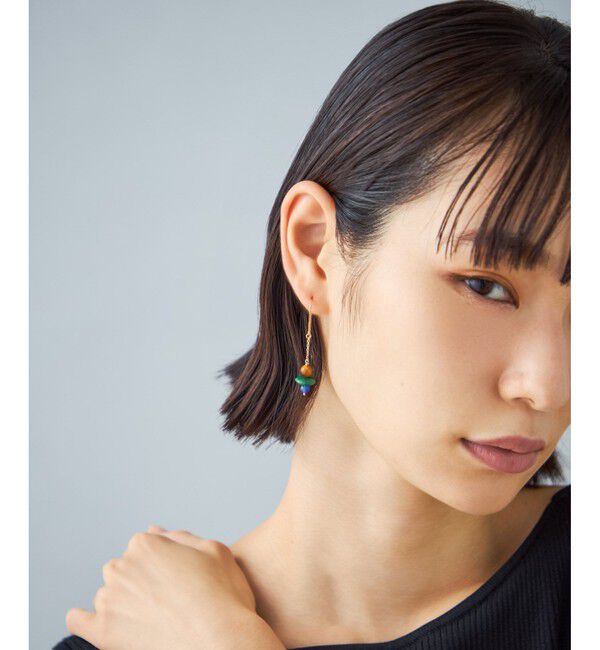 Jouete「ピアス ナチュラルストーン」|ピアス|