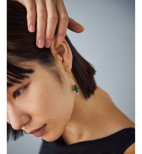 Jouete「ピアス ナチュラルストーン」|ピアス|