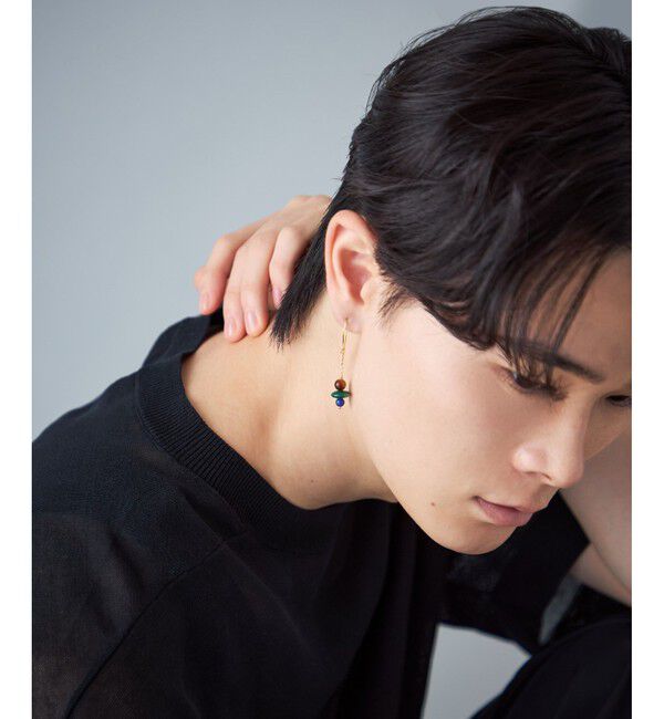 Jouete「ピアス ナチュラルストーン」|ピアス|