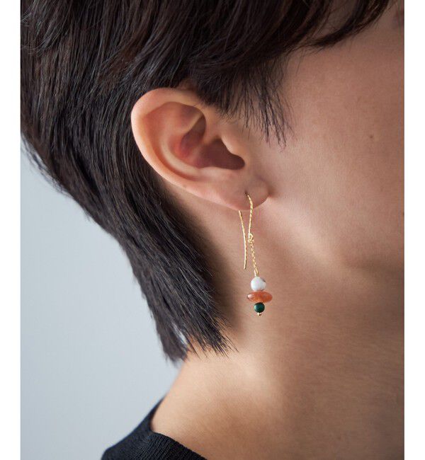Jouete「ピアス ナチュラルストーン」|ピアス|
