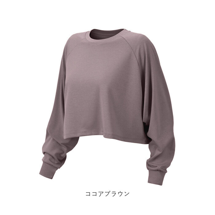 BACKYARD FAMILY「ヨガ シャツ 長袖 レディース ショート丈 トップス 通販 ヨガウェア Tシャツ スポーツウェア」|その他|