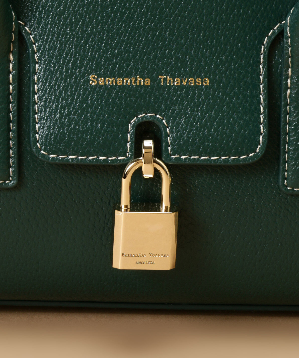Samantha Thavasa「フラップパドロック ハンドバッグ」|ハンドバッグ|