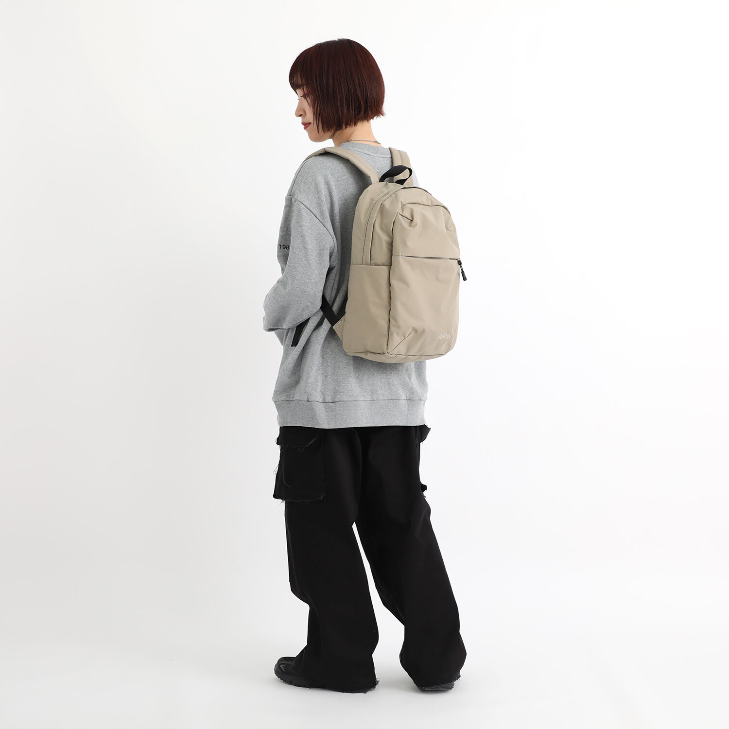 Manhattan Portage「Queensboro Backpack Back Pocket Nylon Tussah Quill」|リュック|