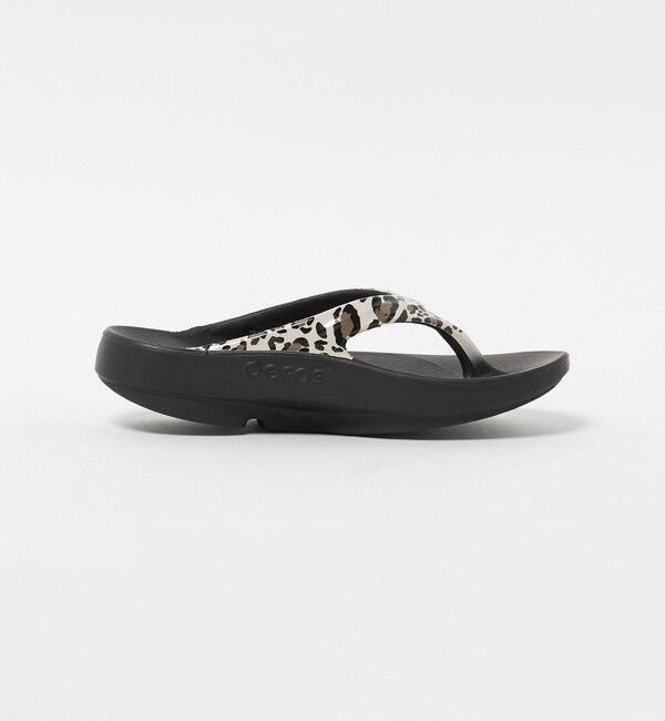 UNITED ARROWS green label relaxing「＜OOFOS＞Oolala レオパード / ウーララ」|サンダル|