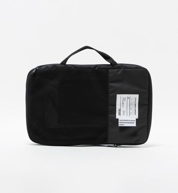 UNITED ARROWS green label relaxing「【WEB限定】＜KiU＞ パッカブルコンプレッションポーチ（17.5L）/ キッズ」|リュック|BLACK