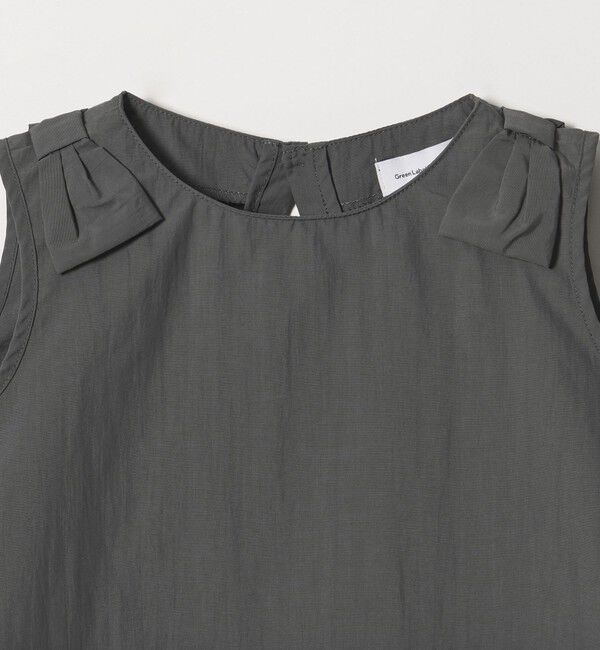 UNITED ARROWS green label relaxing「【スタメンシリーズ】タッサー リボン デザイン セット アップ / キッズ 100cm-160cm」|ワンピース|