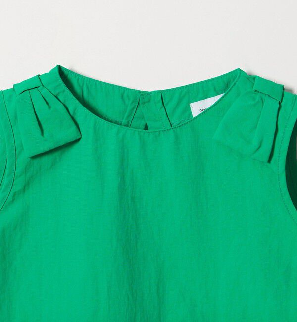UNITED ARROWS green label relaxing「【スタメンシリーズ】タッサー リボン デザイン セット アップ / キッズ 100cm-160cm」|ワンピース|