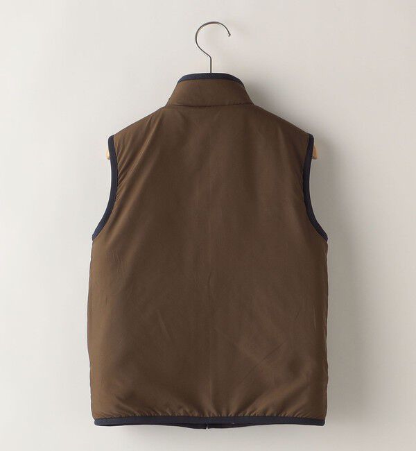 SHIPS KIDS「SHIPS KIDS:100～130cm /〈撥水/手洗い可能〉ボア リバーシブル ベスト」|ダウンベスト・ベスト|
