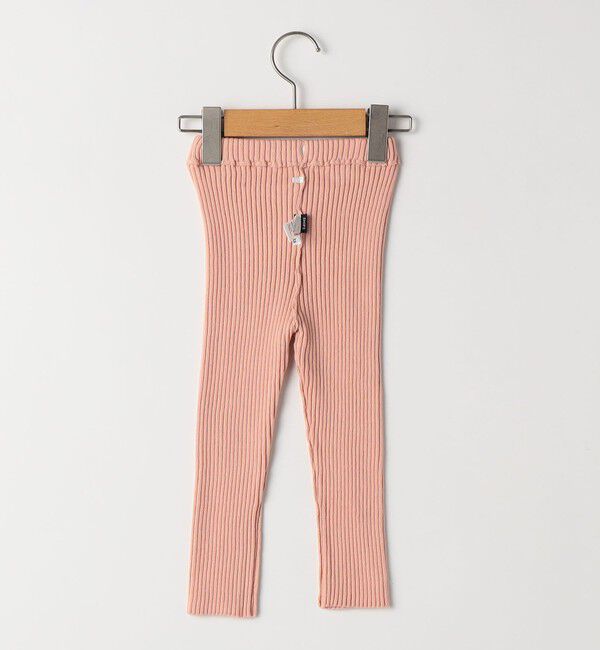 SHIPS KIDS「SHIPS KIDS:80～90cm /〈手洗い可能〉リブ レギンス パンツ」|レギンス・スパッツ|