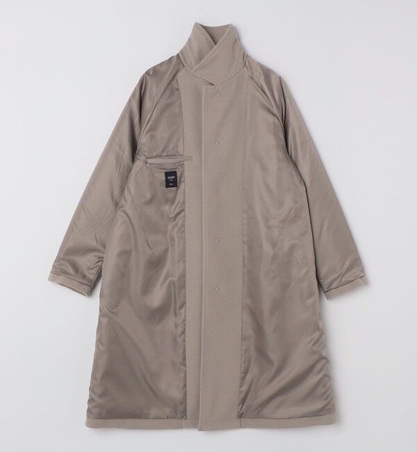 SHIPS Colors 「SHIPS Colors:ウール ミックス ロングコート」|ステンカラーコート|
