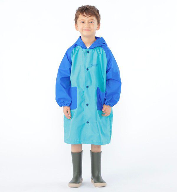 SHIPS KIDS「SHIPS KIDS:マルチカラー レインコート」|レインコート|